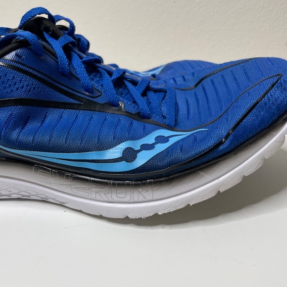 Saucony‎ Kinvara 10 Running Shoes Blue Black S20467-2 Everun Mens Size 12 - Picture 5 of 9